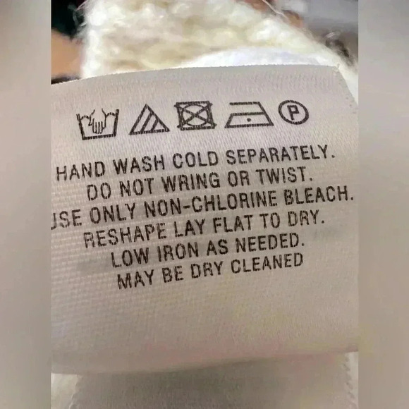 Anthropologie Knit Wool Alpaca Nylon Womens Sweater L Mock Neck - Picture 9 of 11